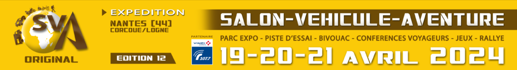  SVA Salon du véhicule d'Aventure 19 20 21 Avril 2024 Bannie%CC%80re-SVAO-2024-1024x140