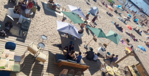 Le bar de la plage