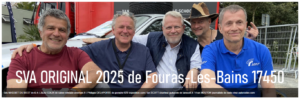 Eric MASSIET DU BIEST de t3.fr / Jacky COLIN de salon-vehicule-aventure.fr / Philippe DELAPORTE de porsche-928-expedition.com / Ian SCOTT chanteur guitariste de ianscott.fr / Yvan MOUTON journaliste de radio.vinci-autoroutes.com